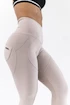 Legginsy damskie Nebbia  High Waist & Lifting Effect Bubble Butt Pants cream