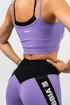 Legginsy damskie Nebbia ICONIC Leggings high waist purple