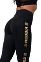 Legginsy damskie Nebbia Intense Leggings Gold Classic 801 black