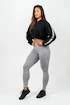 Legginsy damskie Nebbia LEG DAYS GOALS High Waisted Leggings grey