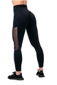 Legginsy damskie Nebbia  Mesh leggings high waist black