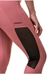 Legginsy damskie Nebbia  Mesh leggings high waist old rose XS