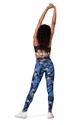 Legginsy damskie Nebbia Ocean Selected High-waist Ocean Power leggings 561 ocean blue