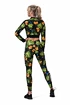 Legginsy damskie Nebbia Ocean Selected High-waist performance leggings 567 jungle green