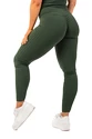 Legginsy damskie Nebbia  Organic Cotton Ribbed High Waist Leggings 405 dark green