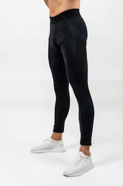 Legginsy męskie Nebbia Performance+ Thermal Sports Leggings RECOVERY black