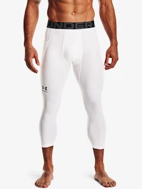 Legginsy męskie Under Armour HeatGear 3/4 Legging-WHT