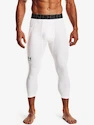 Legginsy męskie Under Armour HeatGear 3/4 Legging-WHT XXL