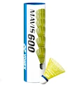 Lotki do badmintona Yonex  Mavis 600 Yellow (6 Pack)  czerwony pasek (do 14°C)