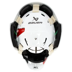 Maska bramkarska Bauer  NME ONE GOAL MASK - CAT EYE White Senior