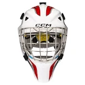 Maska bramkarska CCM Axis F5 CCE White/Red Junior