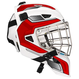 Maska bramkarska CCM Axis F5 CCE White/Red Senior