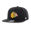 Męska czapka z daszkiem 47 Brand  NHL Chicago Blackhawks No Shot '47 CAPTAIN