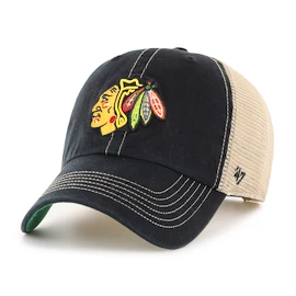 Męska czapka z daszkiem 47 Brand NHL Chicago Blackhawks Trawler '47 CLEAN UP