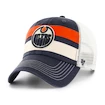 Męska czapka z daszkiem 47 Brand  NHL Edmonton Oilers Clubhouse Boon ’47 CLEAN UP