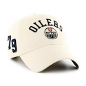 Męska czapka z daszkiem 47 Brand  NHL Edmonton Oilers Clubhouse Faber ’47 CLEAN UP