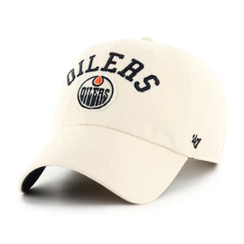 Męska czapka z daszkiem 47 Brand NHL Edmonton Oilers Clubhouse Faber ’47 CLEAN UP