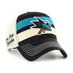 Męska czapka z daszkiem 47 Brand  NHL San Jose Sharks Clubhouse Boon ’47 CLEAN UP