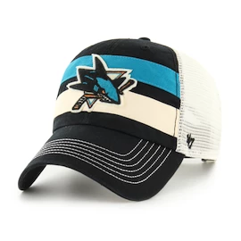 Męska czapka z daszkiem 47 Brand NHL San Jose Sharks Clubhouse Boon ’47 CLEAN UP