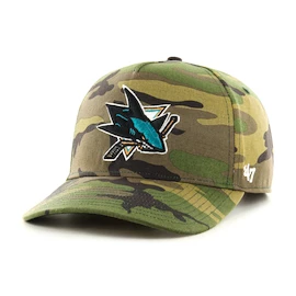 Męska czapka z daszkiem 47 Brand NHL San Jose Sharks Grove Snapback ’47 MVP DT