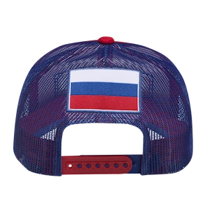 Męska czapka z daszkiem CCM  FLAG MESHBACK TRUCKER TEAM RUSSIA Multiple Team Color