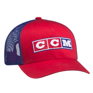 Męska czapka z daszkiem CCM  FLAG MESHBACK TRUCKER TEAM RUSSIA Multiple Team Color