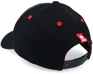 Męska czapka z daszkiem CCM Holiday HOLIDAY STRUCTURED ADJUSTABLE CAP  Czerwony