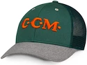 Męska czapka z daszkiem CCM  Vintage Meshback Trucker  pomarańczowy