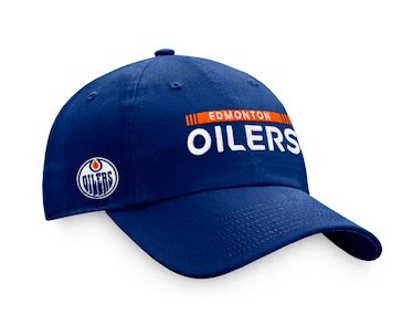 Męska czapka z daszkiem Fanatics Authentic Pro Game &amp; Train Authentic Pro Game & Train Unstr Adjustable Edmonton Oilers