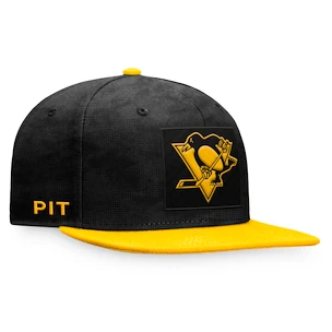 Męska czapka z daszkiem Fanatics Authentic Pro Game &amp; Train Snapback Authentic Pro Game & Train Snapback Pittsburgh Penguins