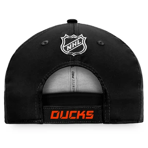 Męska czapka z daszkiem Fanatics  Authentic Pro Locker Room Structured Adjustable Cap NHL Anaheim Ducks