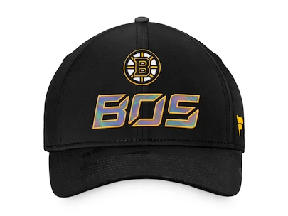 Męska czapka z daszkiem Fanatics  Authentic Pro Locker Room Structured Adjustable Cap NHL Boston Bruins