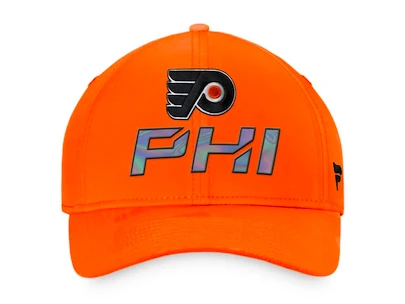 Męska czapka z daszkiem Fanatics  Authentic Pro Locker Room Structured Adjustable Cap NHL Philadelphia Flyers