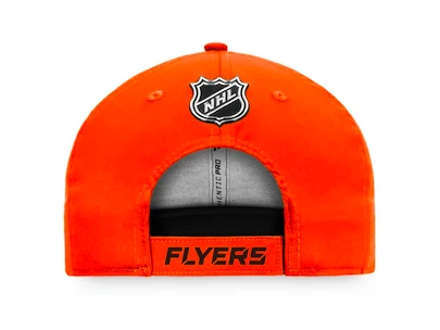 Męska czapka z daszkiem Fanatics  Authentic Pro Locker Room Structured Adjustable Cap NHL Philadelphia Flyers