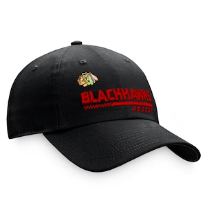 Męska czapka z daszkiem Fanatics  Authentic Pro Locker Room Unstructured Adjustable Cap NHL Chicago Blackhawks