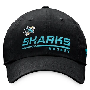 Męska czapka z daszkiem Fanatics  Authentic Pro Locker Room Unstructured Adjustable Cap NHL San Jose Sharks