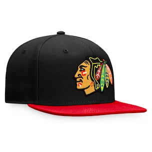 Męska czapka z daszkiem Fanatics  Core Snapback Cap Chicago Blackhawks