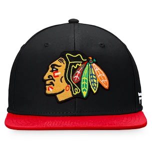 Męska czapka z daszkiem Fanatics  Core Snapback Cap Chicago Blackhawks