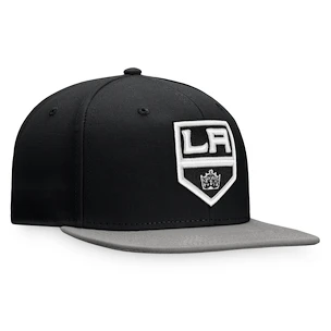 Męska czapka z daszkiem Fanatics  Core Snapback Los Angeles Kings Black-Stone Gray