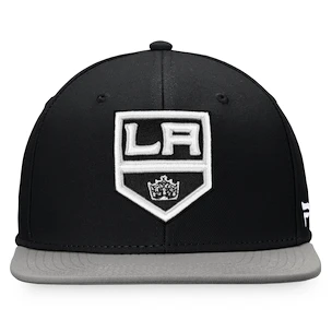 Męska czapka z daszkiem Fanatics  Core Snapback Los Angeles Kings Black-Stone Gray