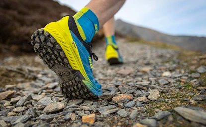 Męskie buty do biegania Inov-8  Trailroc 280 Yellow/Green  UK 10