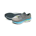 Męskie buty do biegania Mizuno  Wave Inspire 19 Ghost Gray/Jet Blue/Bolt 2 (Neon)