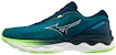 Męskie buty do biegania Mizuno  Wave Skyrise 3 Algiers Blue/White  UK 10