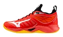 Męskie buty gimnastyczne Mizuno  WAVE DIMENSION Radiant Red/White/Carrot Curl  EUR 40