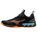 Męskie buty gimnastyczne Mizuno  Wave LUMINOUS 3 Black/Neon Flame