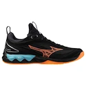 Męskie buty gimnastyczne Mizuno  Wave LUMINOUS 3 Black/Neon Flame