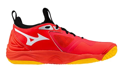 Męskie buty gimnastyczne Mizuno  WAVE MOMENTUM 3 Radiant Red/White/Carrot Curl   51 EUR