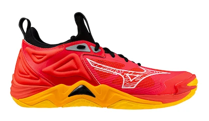 Męskie buty gimnastyczne Mizuno  WAVE MOMENTUM 3 Radiant Red/White/Carrot Curl   51 EUR