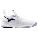 Męskie buty gimnastyczne Mizuno  Wave MOMENTUM 3 White/Bellwether Blue