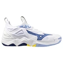 Męskie buty gimnastyczne Mizuno  Wave MOMENTUM 3 White/Bellwether Blue